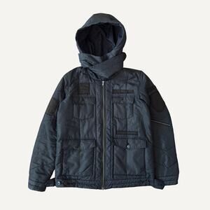 Size 3 - Undercover Men's AW05 Arts & Crafts Patched Puffer